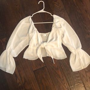 Nic & Jo white top NWT